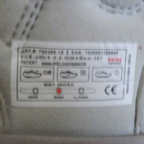 Mbt Kisumu White Sandals - 9/9.5 - Picture 6 of 11